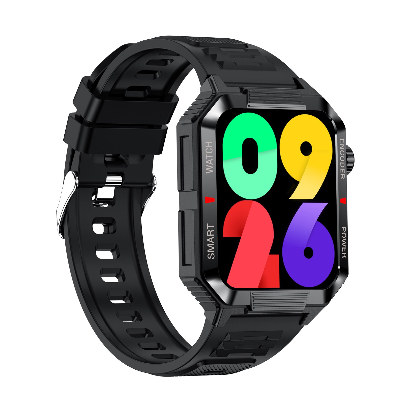 relojes inteligentes Waterproof BT Music Call Blood Oxygen Battery Health Tracker for Sports QW88 Smart watches
